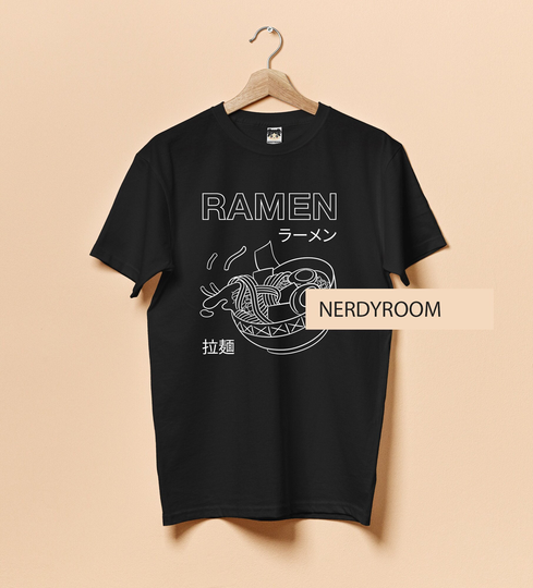 Ramen Shirt, Noodles Bowl, Bowl Bowls, Japanese Ramen, Noodles, Unisex Heavy Cotton Tee