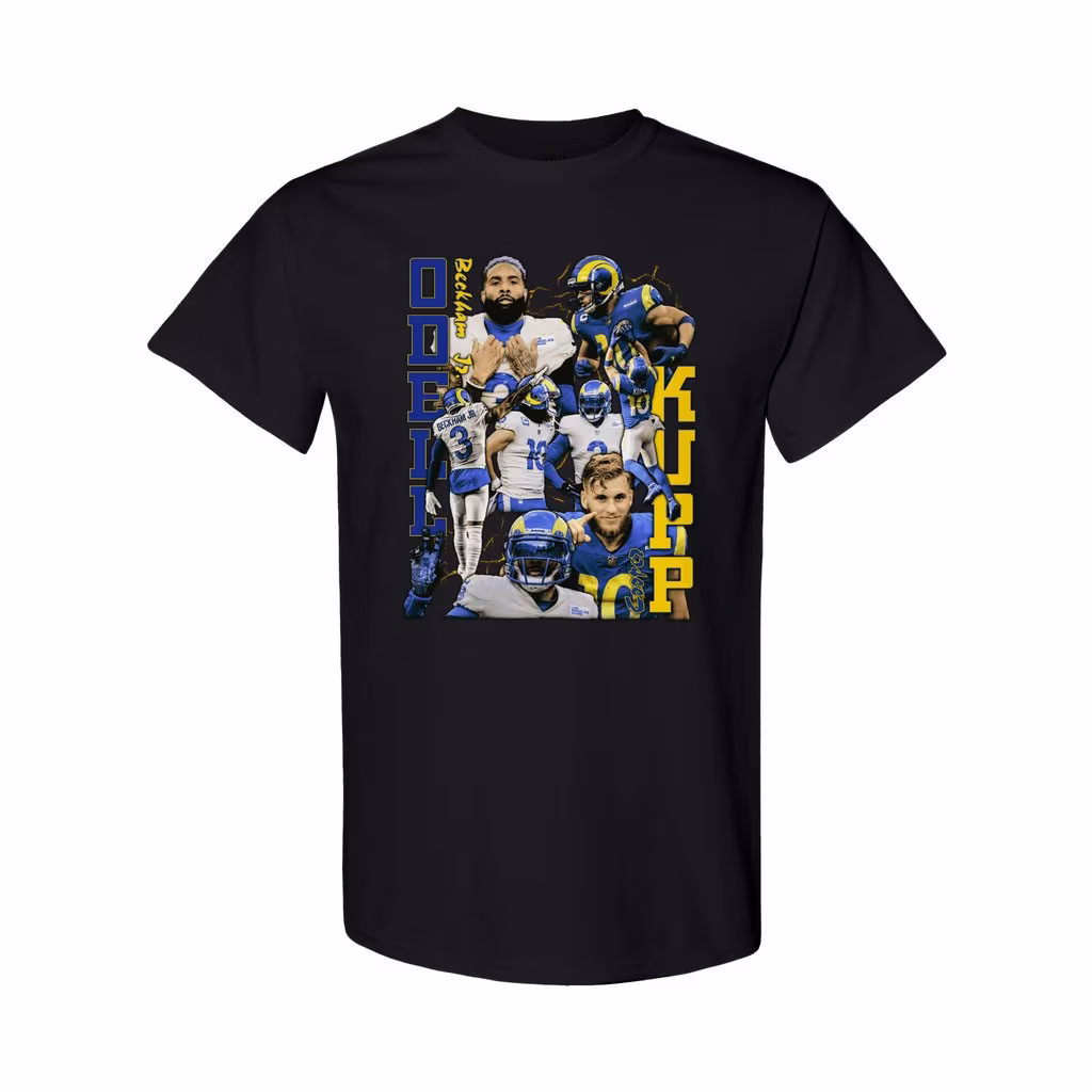 Cooper Kupp & Odell Beckham Jr. Rams Shirt