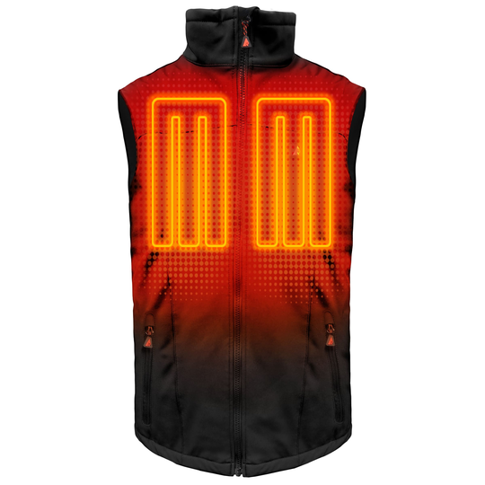 ActionHeat Xl Black Polyester/Spandex Blend Heated Vest | AH-VST-5V-01-XL