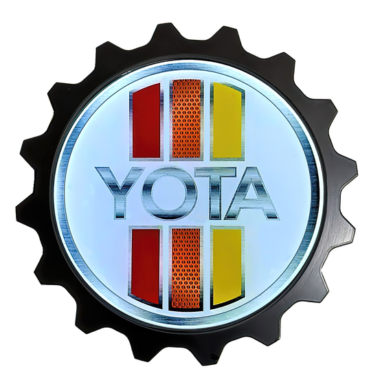3.75" Aluminum Grille Badge Kit Fits Toyota Tundra - Tri Colors Style Multiple Designs 1 Year Warranty Quality Craftsmanship