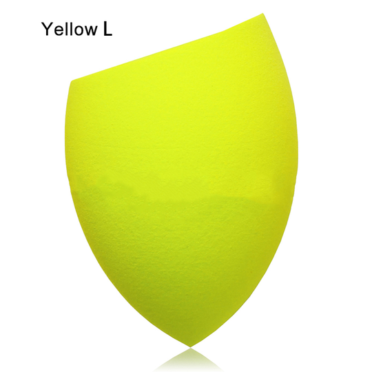 Face Smooth Makeup Foundation Sponge Blender Blending Puff Powder Beauty Tool - yellow, s