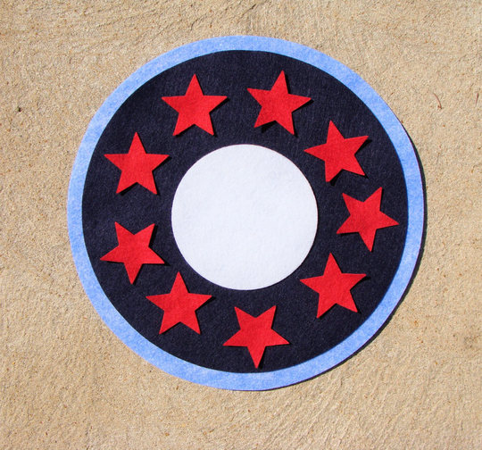 U Make It Die Cut Wool Blend Felt Kit -Candle Mat Kit-Wool Fabrics-Die Cut - No Floss