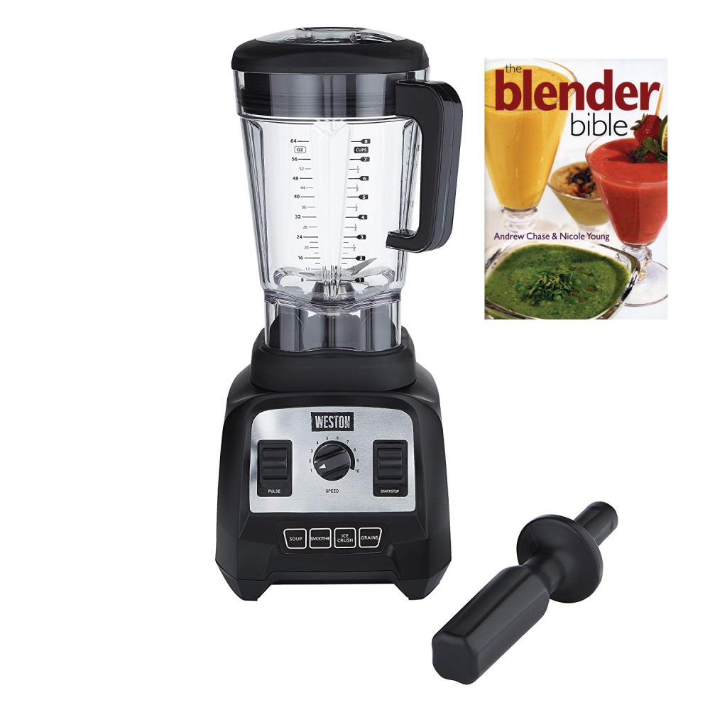 Weston 64-oz Black 1800-Watt Pulse Control Blender | 170617