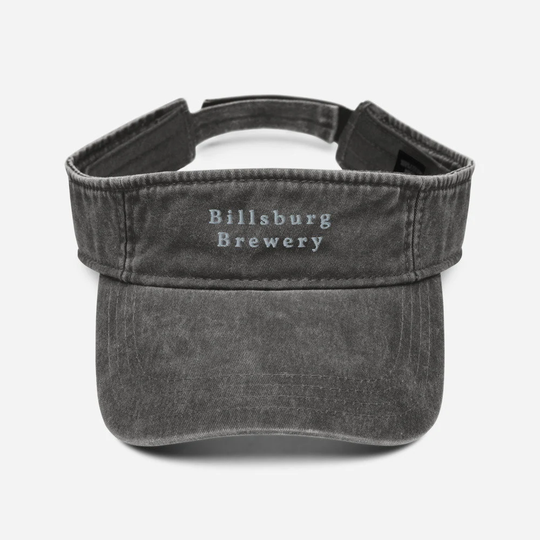 Billsburg Brewery Embroidered Denim Visor