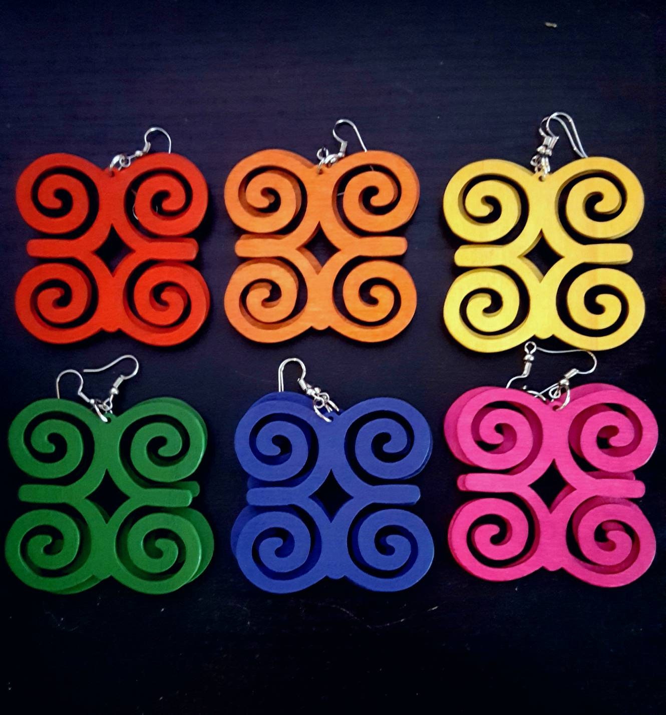 Adinkra Dwennimmen Earrings