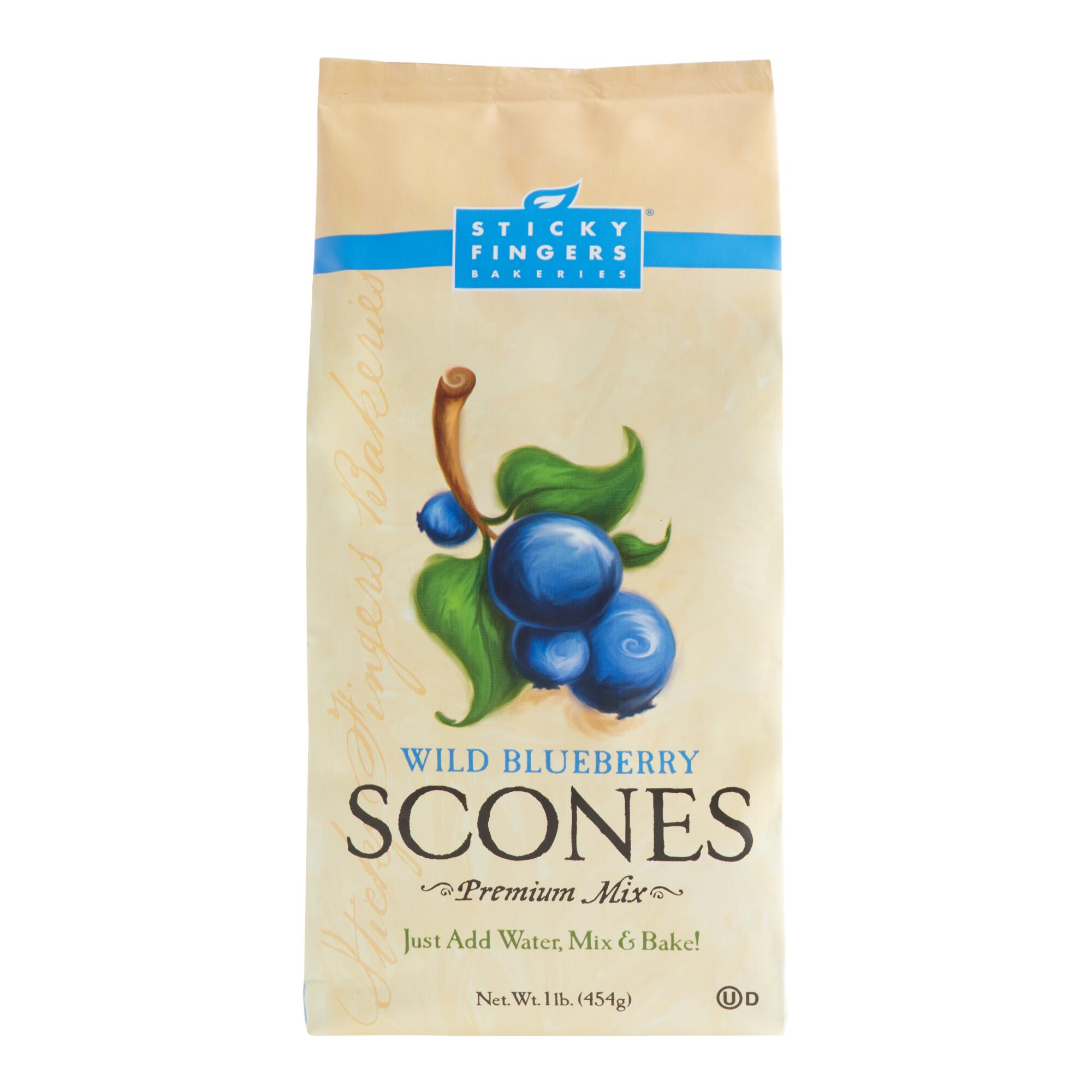 Sticky Fingers Wild Blueberry Scone Mix by World Market