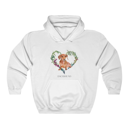 Dachshund Women's Unisex Heavy Blend Hoodie Sweatshirt