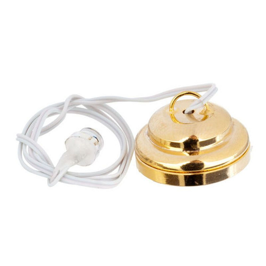Dollhouse Miniature Led Blinking Red Light
