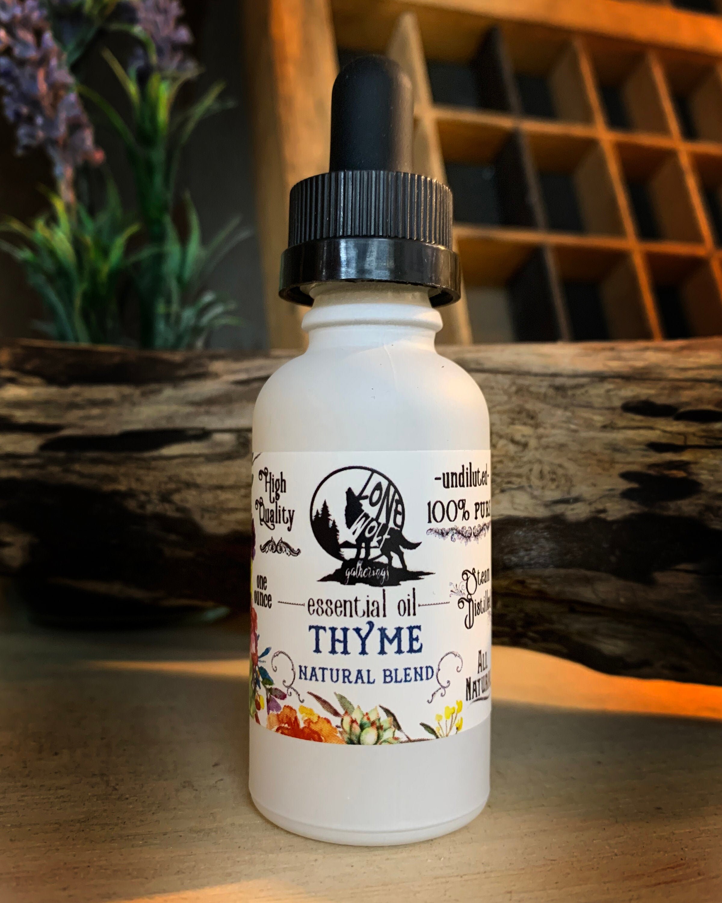 Thyme - Natural Blend | 1 Oz | 30Ml Essential Oil Aromatherapy Herbal Supplies Altar Witchcraft Herbalism Diffuser