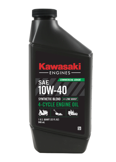 Kawasaki Kawasaki Synthetic Blend SAE 10W-40 4-Cycle Engine Oil | 210297