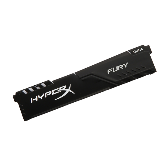 Aluminum Alloy RAM Memory Bar Heatsink Heat Dissipation for DDR2/DDR3 /DDR4 - black