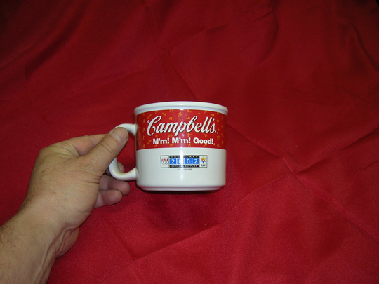 Campbell's Skater Soup Mug | 3 3/8" From Houston Harvest