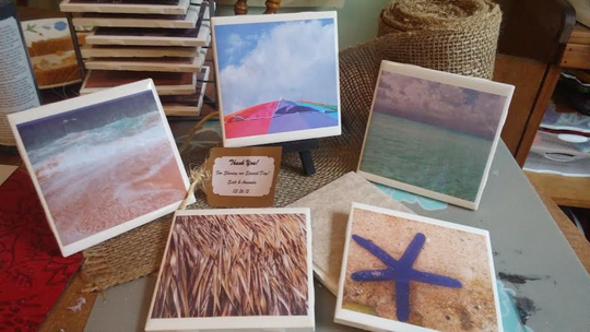 Beach Wedding Favors Custom Coasters Ocean Personalized Ceramic Stone