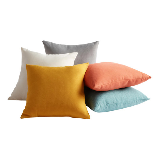 Solid Outdoor Patio Throw Pillow by World Market