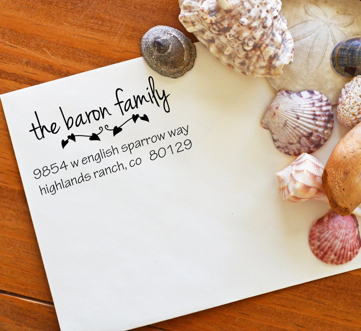 Custom Address Stamp - Housewarming Gift Wedding Gift- Self Inking Stamp