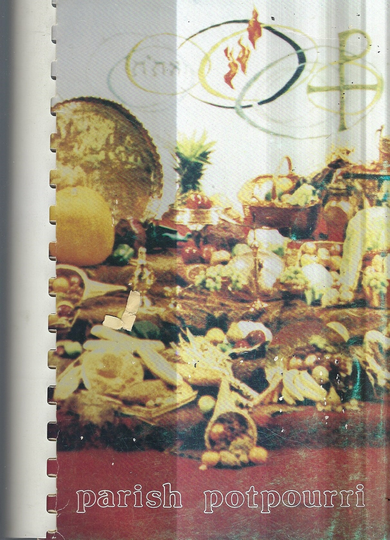 Newtown Connecticut Vintage 1980 Trinity Episcopal Church Parish Potpourri Cookbook Ct Community Favorites Collectible Rare Local Cook Book