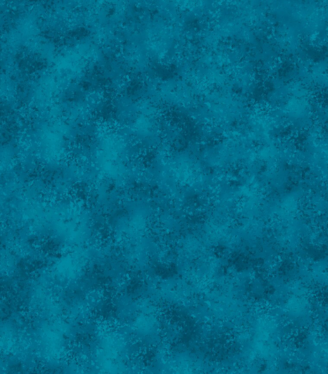 Teal Blue Qk Rapture Blender Cotton Fabric, Qt Fabrics, 100% Teal Blue Subtle Texture Fabric