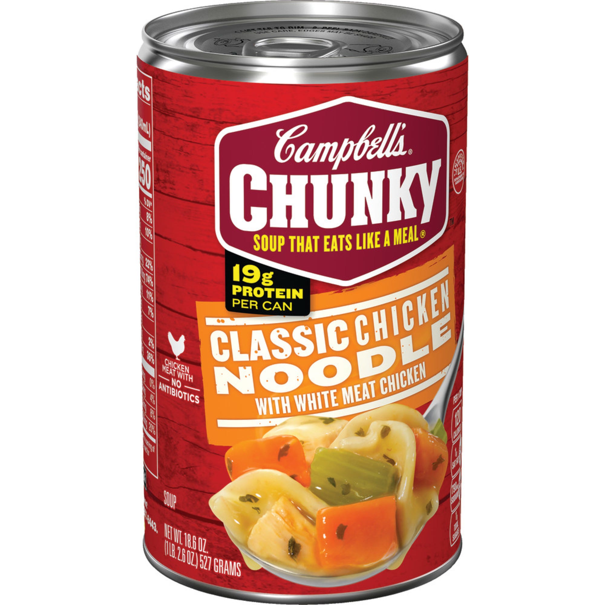 Campbell's Chunky Soup, Classic Chicken Noodle Soup - 18.6 oz