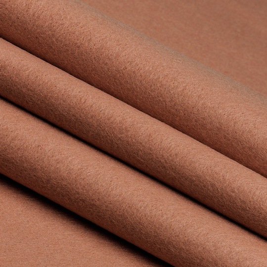 Premium Wool Blend Felt By The Yard // Light Brown 72" Wide X 1 Yd Long 3/64" Thick
