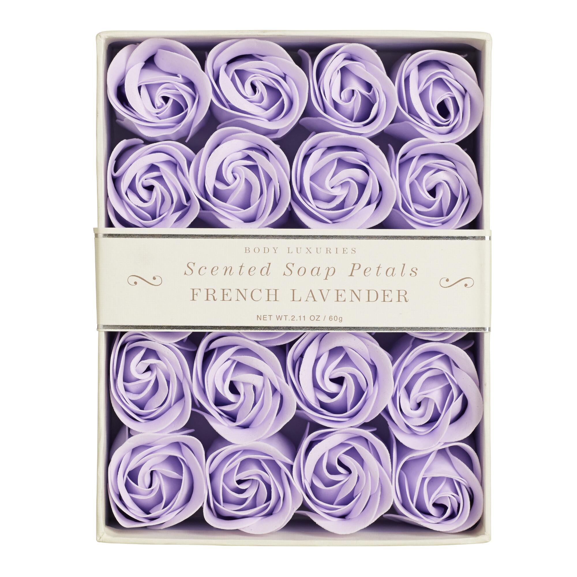 French Lavender Scented Soap Petals 20 Piece: Purple by World Market