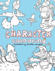 character colouring Christian Campbell Author