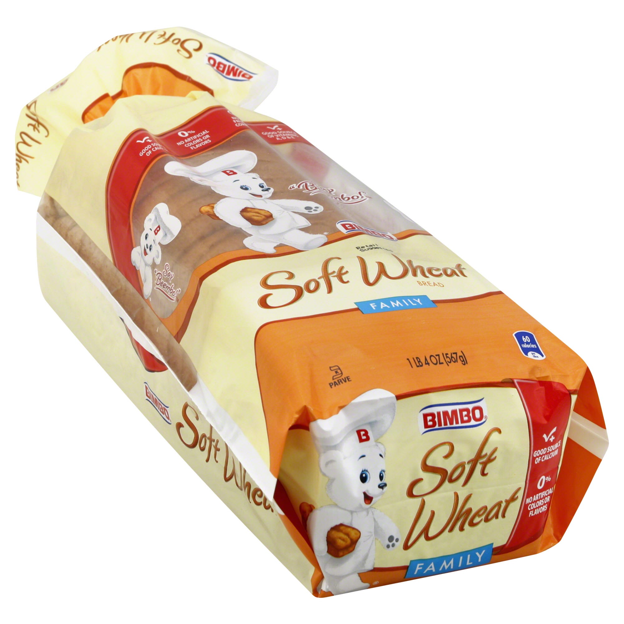 Bimbo Bread, Soft Wheat, Family - 20 oz