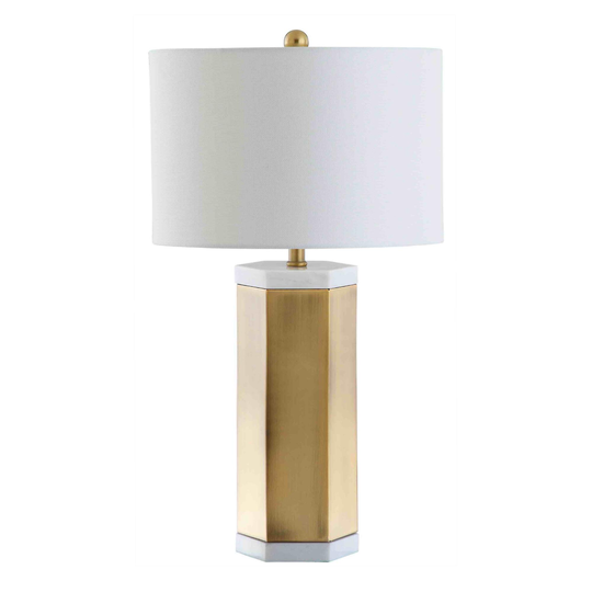 Gold Hexagonal Alya Table Lamps Set of 2: Metallic by World Market