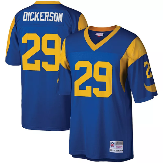 Youth Mitchell & Ness Eric Dickerson Royal Los Angeles Rams 1984 Legacy Retired Player Jersey, Boy's, Size: YTH Small, Blue