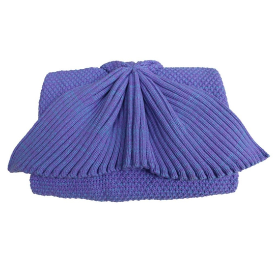 Mermaid Tail Sofa Thick Blanket Throw Woolen Blending Gift dreamlike purple adult