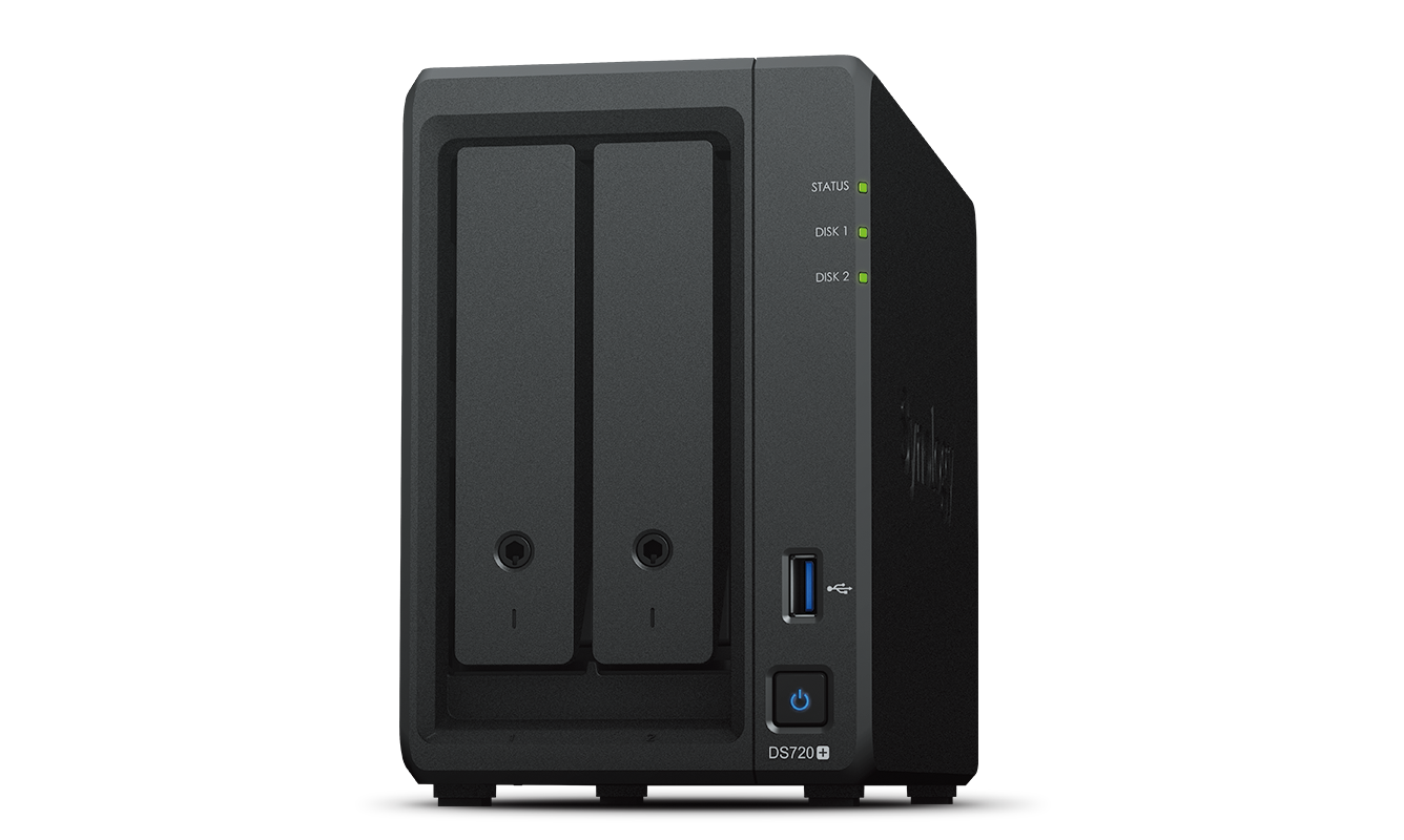 Synology 2 Bay NAS DiskStation DS720+ (Diskless) Intel Celeron J4125 Quad-core