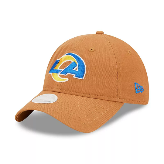 Women's New Era Brown Los Angeles Rams Core Classic 2.0 9TWENTY Adjustable Hat