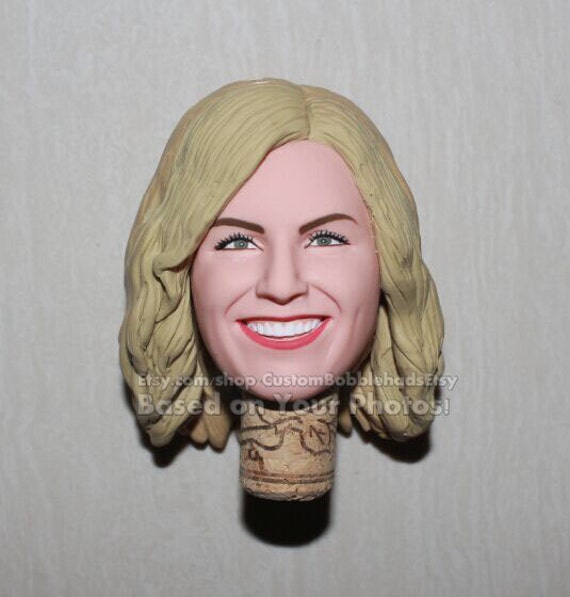 Custom Bobblehead - Personalized Bridesmaid Gifts, Custom Wine Stopper, Bridesmaid Unique Gift For