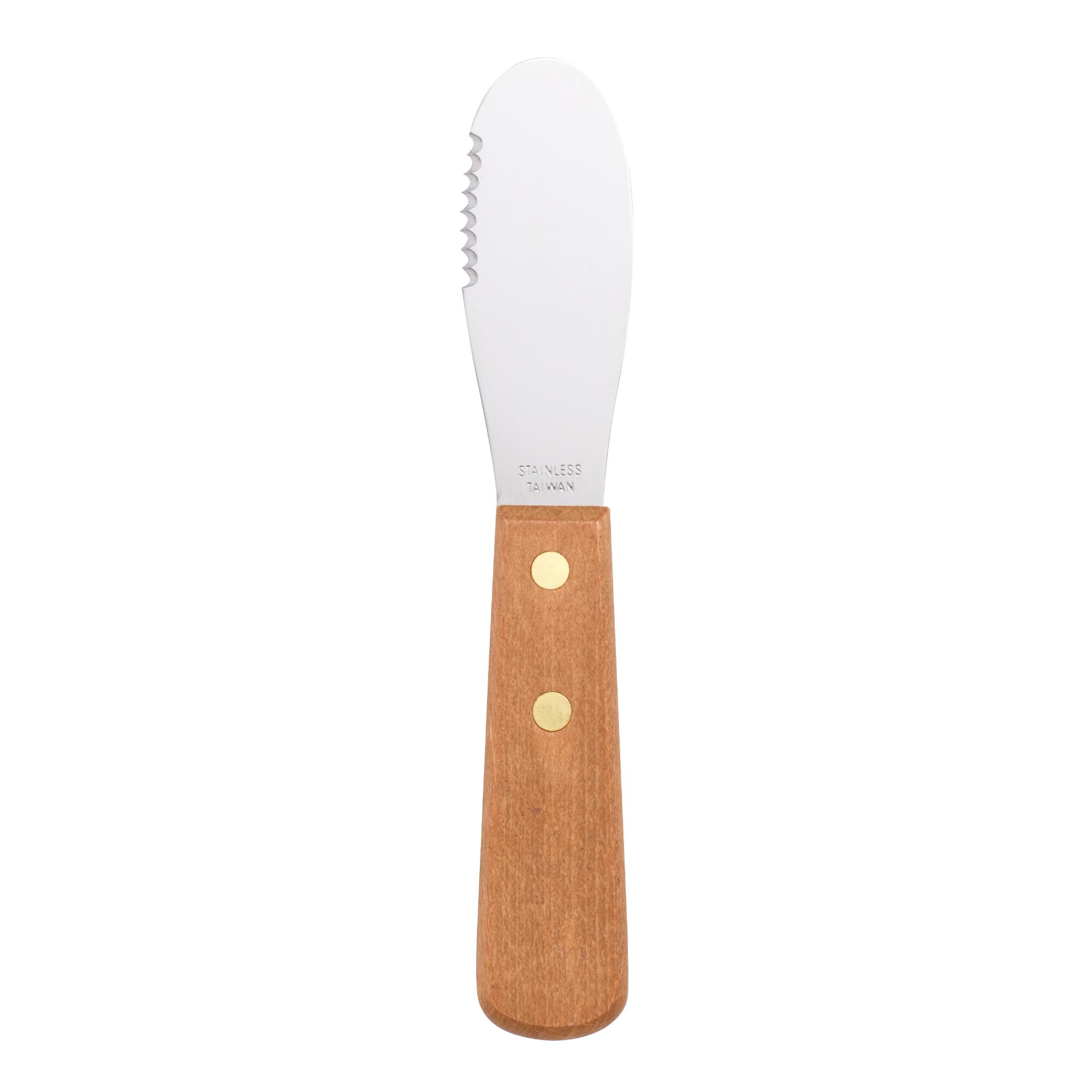 Mini Metal and Wood Spreader Set of 4 by World Market