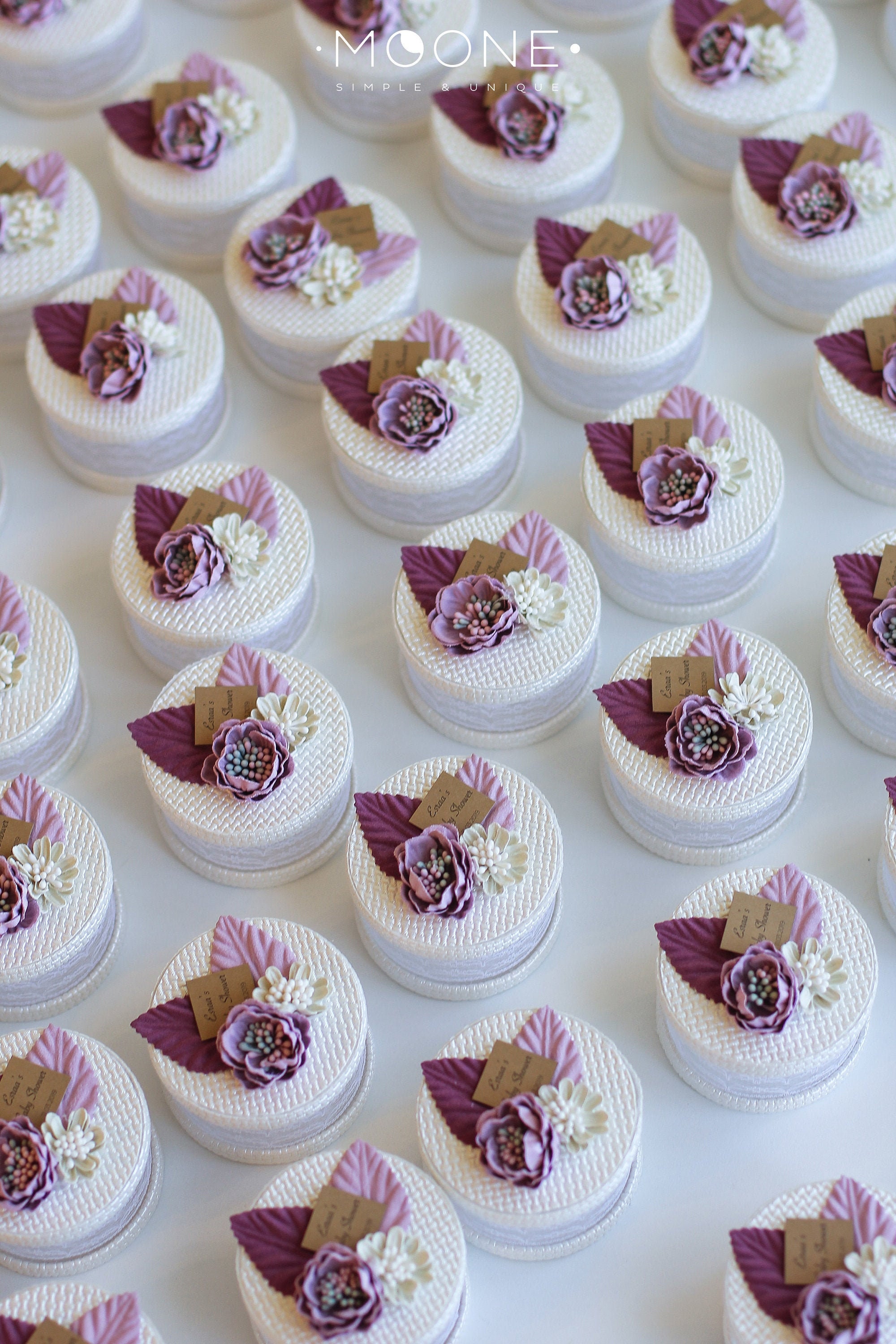 10Pcs Candy Favors Boxes, Blush Wedding For Guests, Baby Shower Favors, Bridal Custom Birthday Party