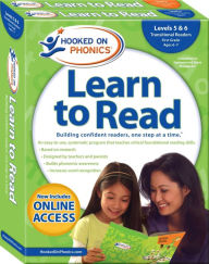 Hooked on Phonics Learn to Read - Levels 5&6 Complete: Transitional Readers (First Grade Ages 6-7) Hooked on Phonics Produced by