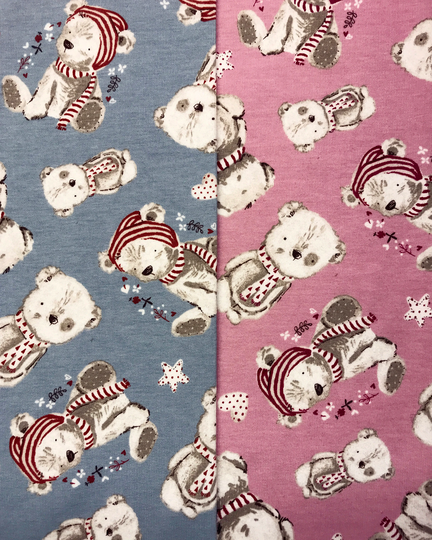Soft Teddies Cotton Blend Sweatshirt Knit