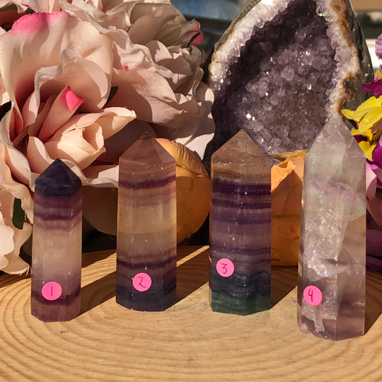 Rainbow Fluorite Tower