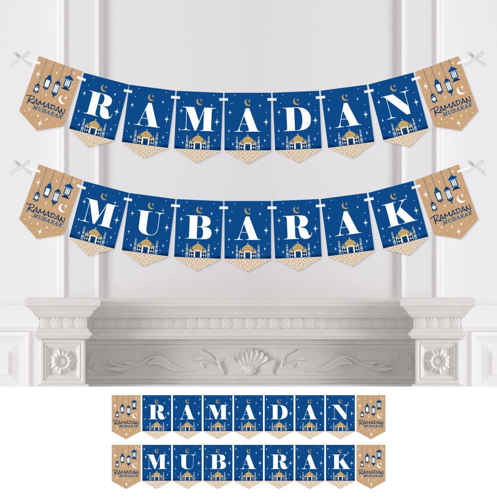 Ramadan Mubarak - Bunting Banner Party Decorations