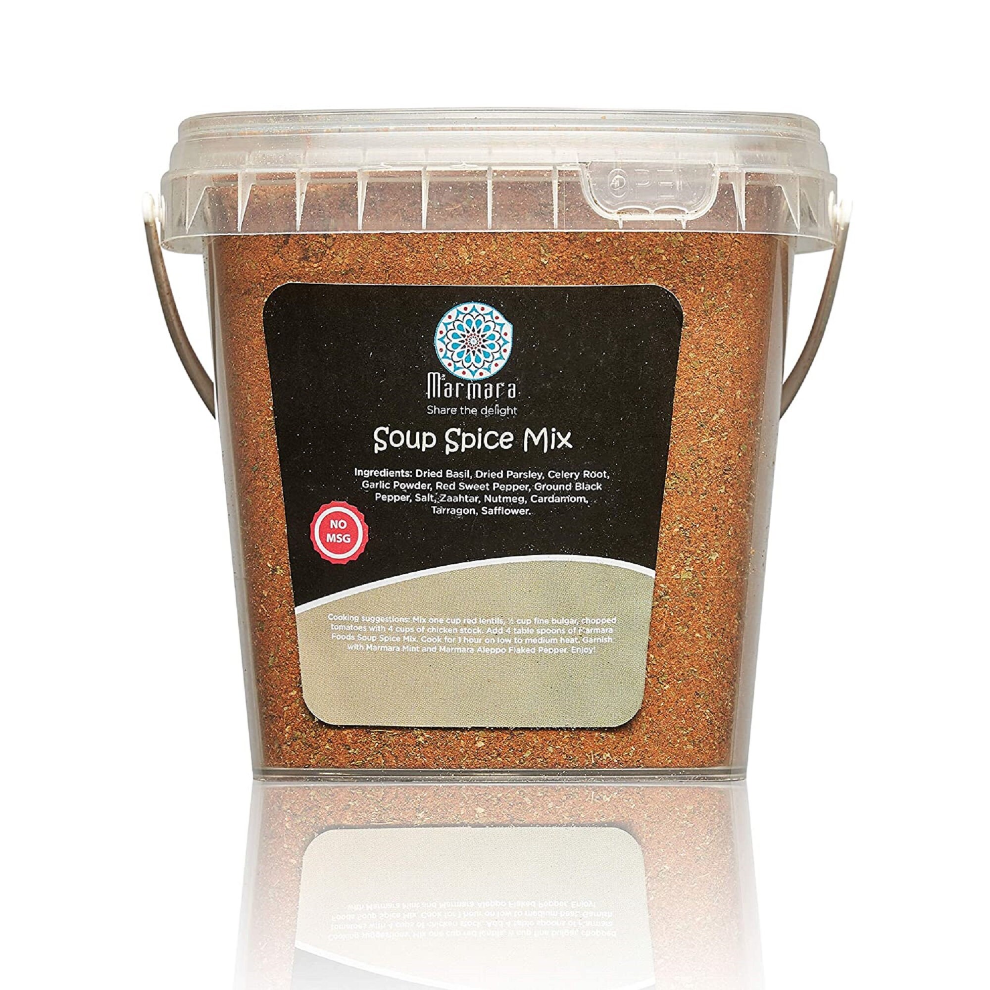 Soup Turkish Red Lentil Spice Seasoning Herb Mix All Natural Premium Mediterranean Blends No Preservatives Msg By Marmara 8 Ounce