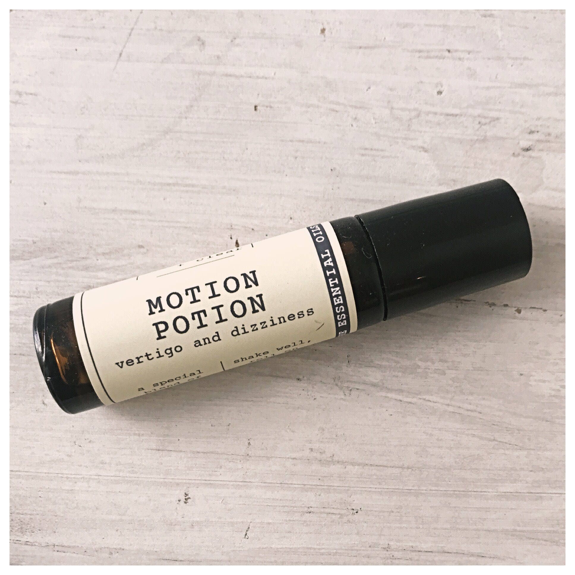 Organic Motion Potion Roller Ball Blend/Dizziness Vertigo Support Synergy For Well Being