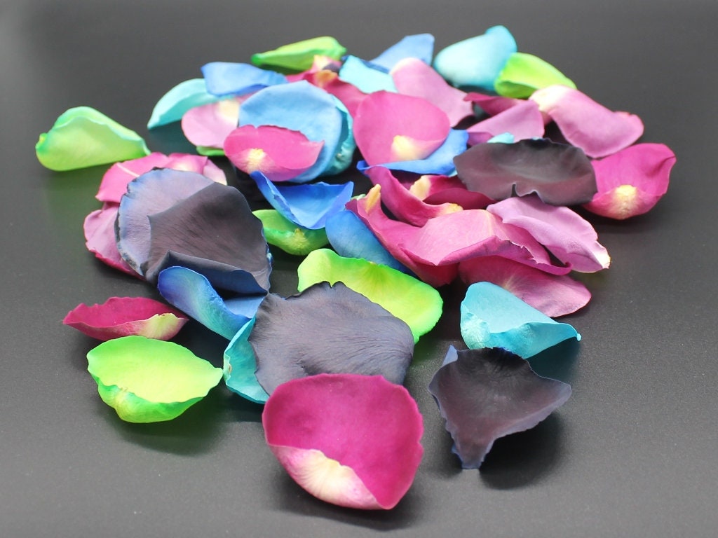 Freeze Dried Rose Petals, Peacock Blend, 10 Cups Of Real Rose Petals, Perfectly Preserved