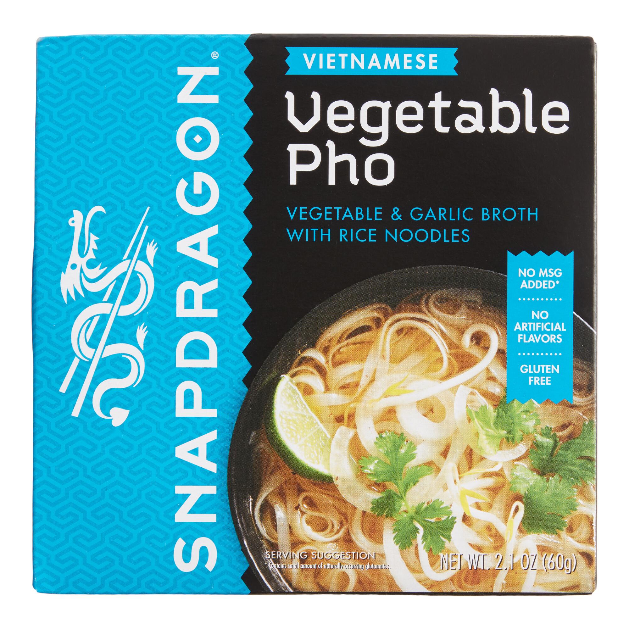 Snapdragon Vegetable Vietnamese Pho Soup Bowls Set Of 6 by World Market