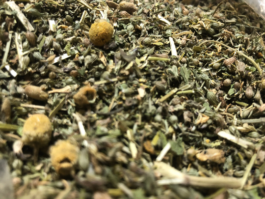 Mix Skullcap + Chamomile Peppermint Catnip Herbal Blend 100% Natural Organic Bulk Herbs Tea Quality Leaf Mix - Spice Discounters