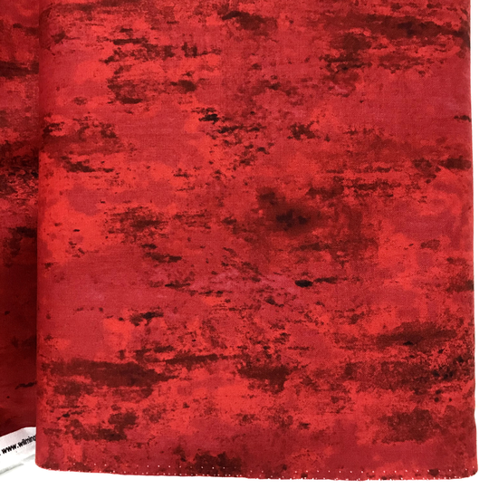 Essentials Dry Brush, Red, Blender Cotton, By Danhui Nai Wilmington Prints