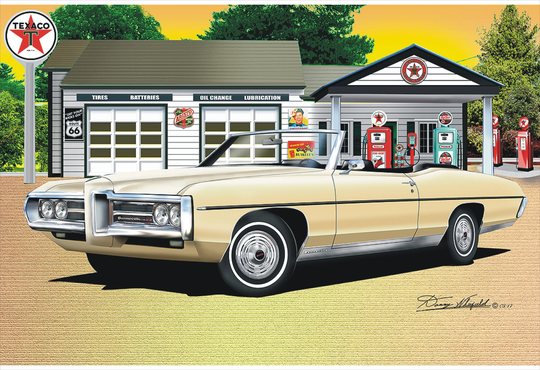 Classic Car Mouse Pad - 1969 Pontiac Judge Ram Air Ii Beautiful Red