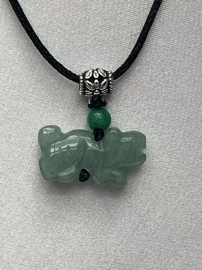 Tiger - Year Of 2022, Real Jade Zodiac Necklace For