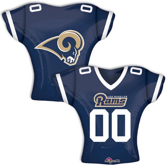 Rams Jumbo Balloon, Football Helmet , Los Angeles Foil Balloon, Mylar Jersey Super Bowl Party