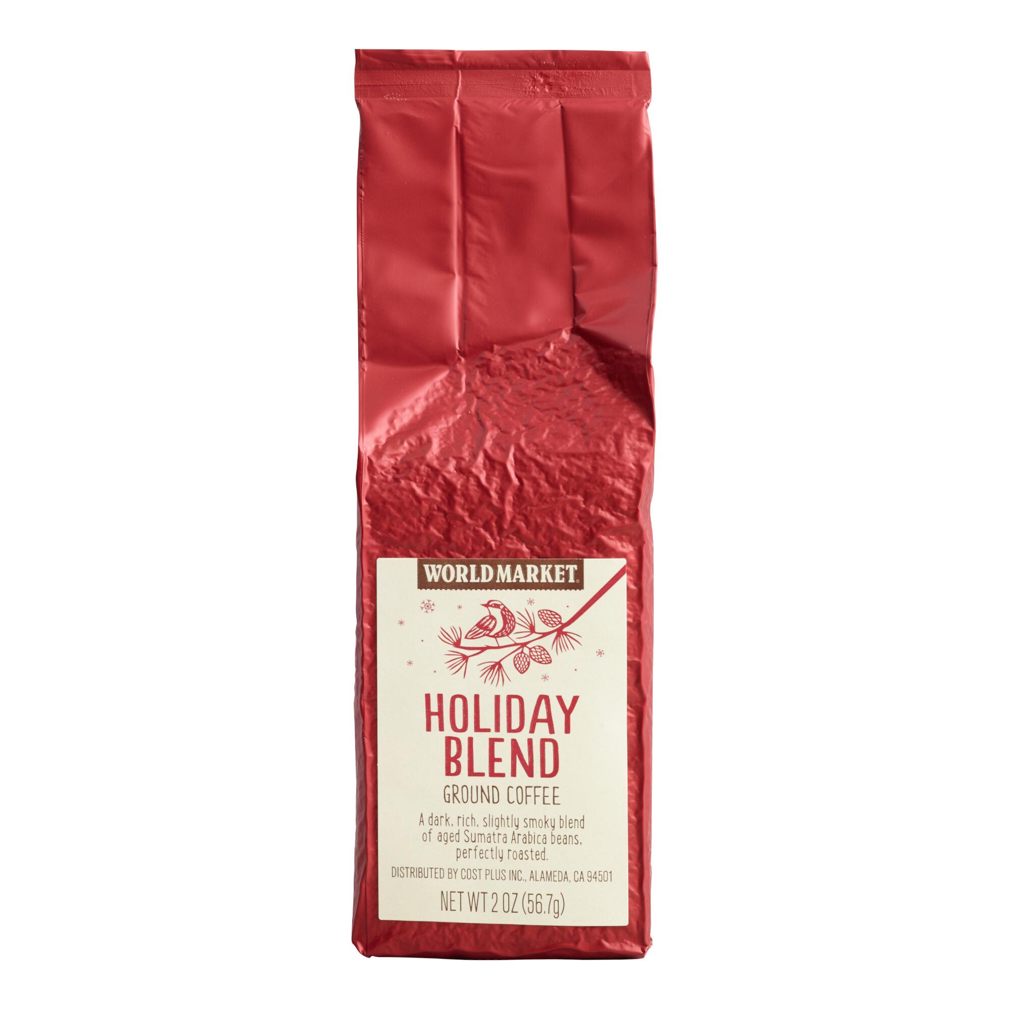 2 Oz. World Market Holiday Blend Ground Coffee Set of 12 by World Market