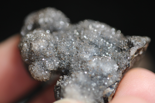 Lot Of 3 Sparkly Colorful Druzy Quartz Michigan Display Specimen Rare