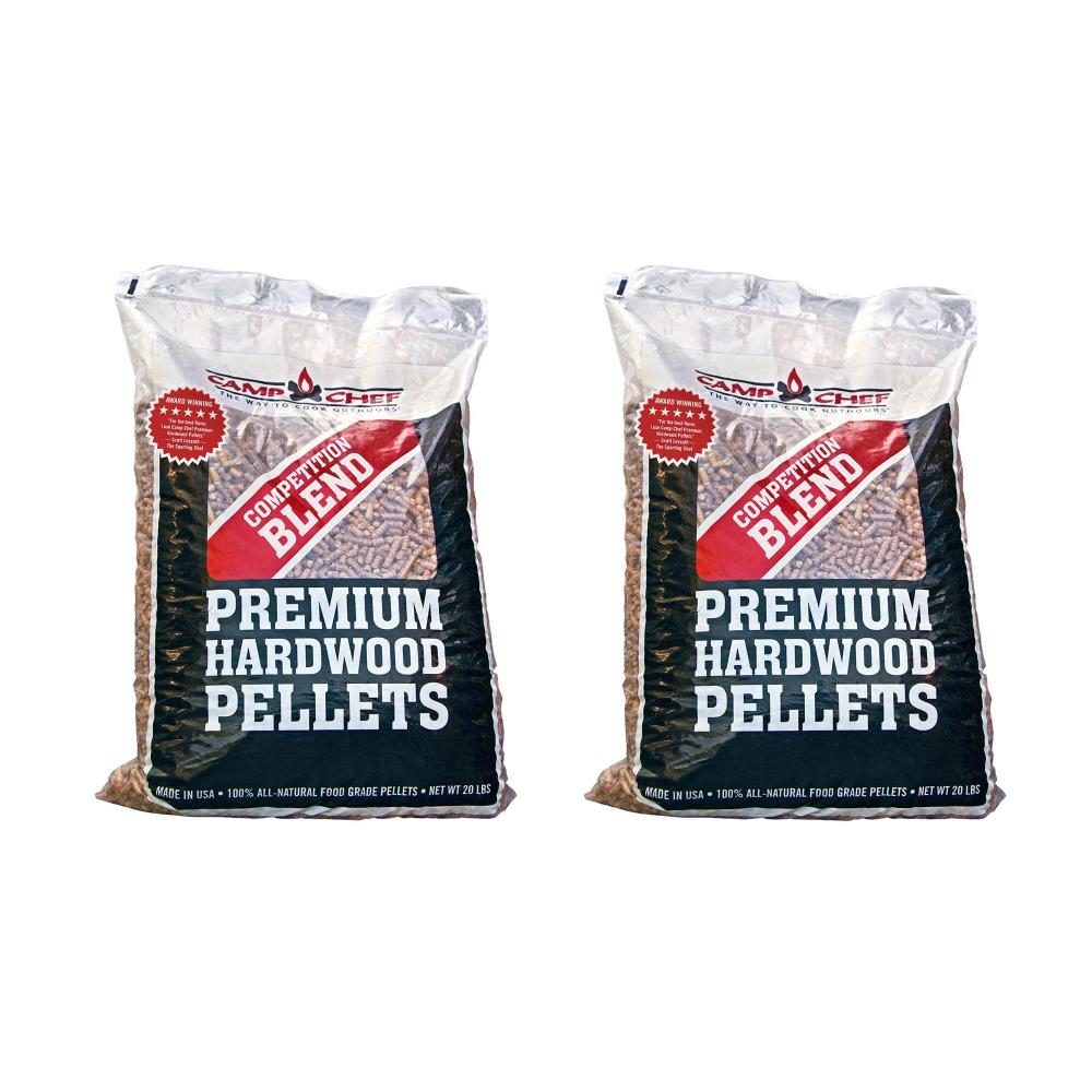 Camp Chef Camp Chef Smoker Grill Competition Blend Hardwood Pellets, 20-lb (2-Pack) | 94056